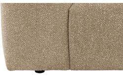 Goossens loungebank lago bruin stof - 8252192-{merk}-lago-bank-stof-bruin-01